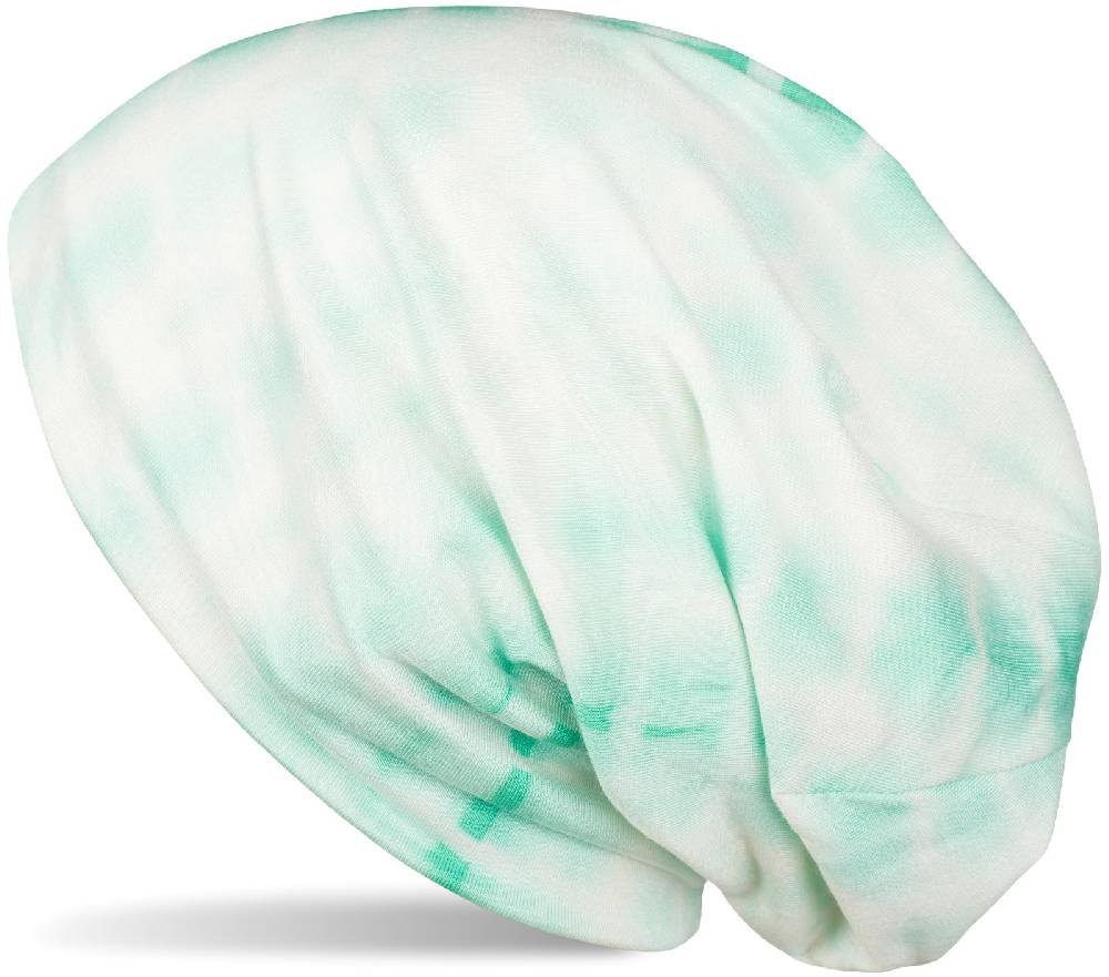 Stylebreaker Beanie Mütze Batik Streifen