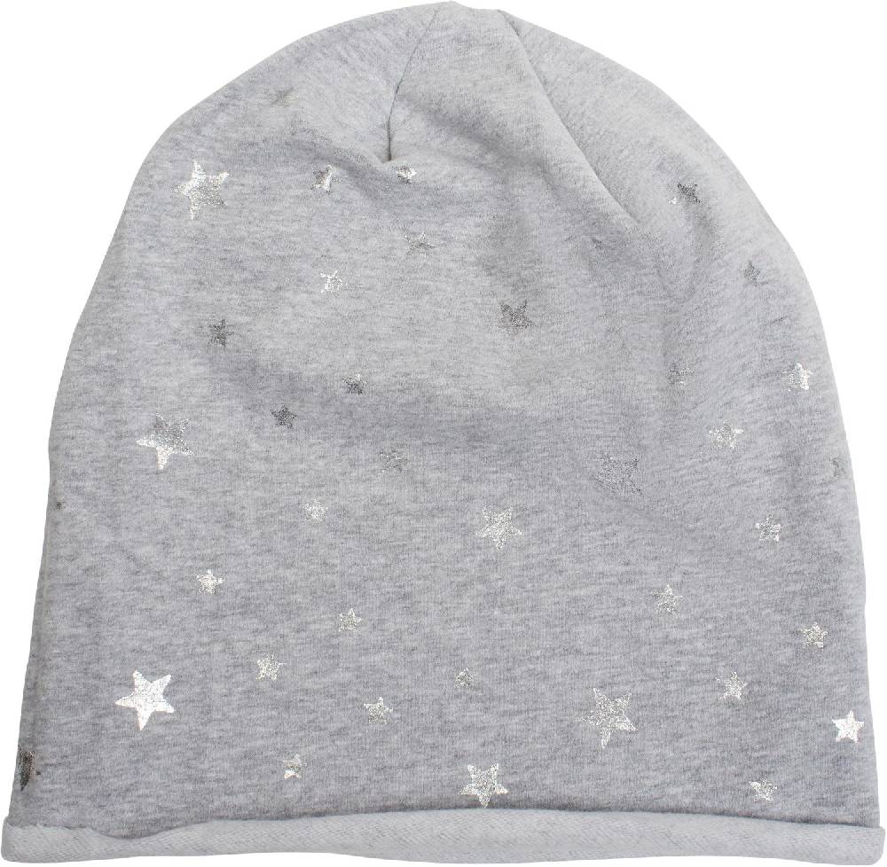 Stylebreaker Beanie Mütze Mit Metallic Sterne