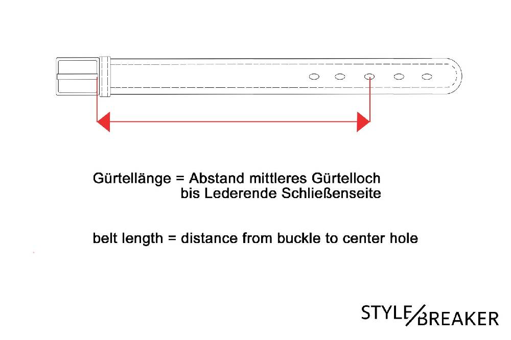 Stylebreaker Breiter Taillengürtel Mit Lochnieten