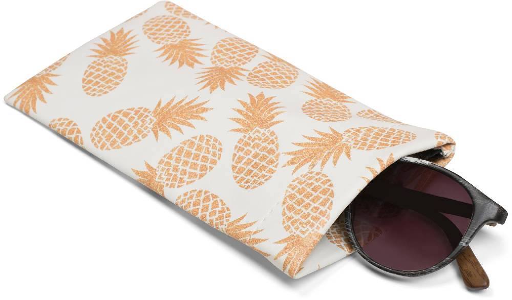 Stylebreaker Brillenetui Ananas Mit Putztuch