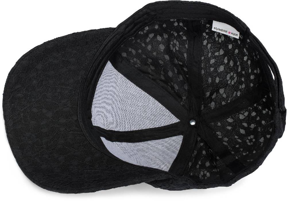 Stylebreaker Cap Mit All Over Spitze