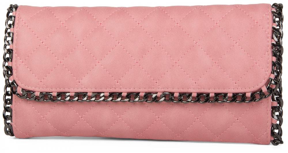 Stylebreaker Clutch mit Steppmuster und Kette