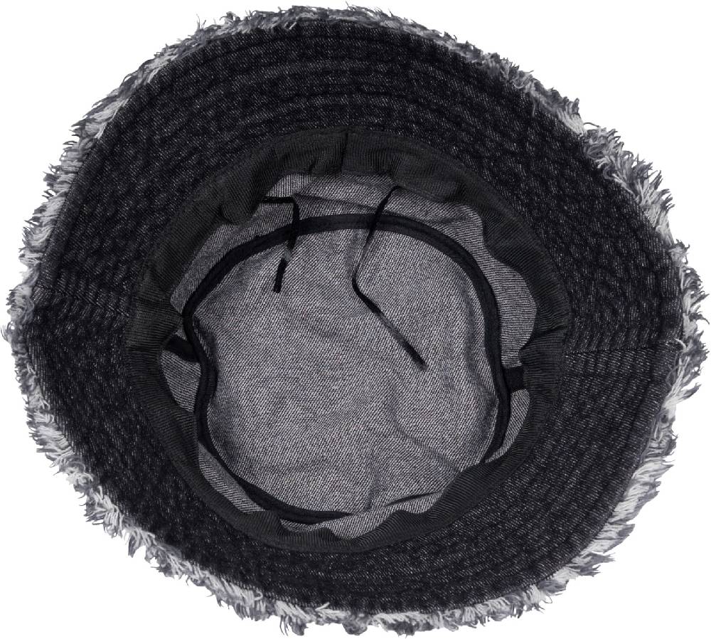 Stylebreaker Denim Fischerhut Mit Fransen