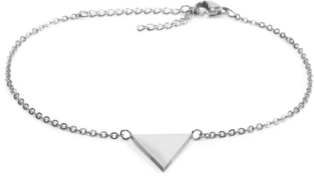 Stylebreaker Edelstahl Armkette Mit Dreieck