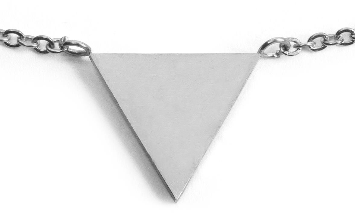 Stylebreaker Edelstahl Armkette Mit Dreieck