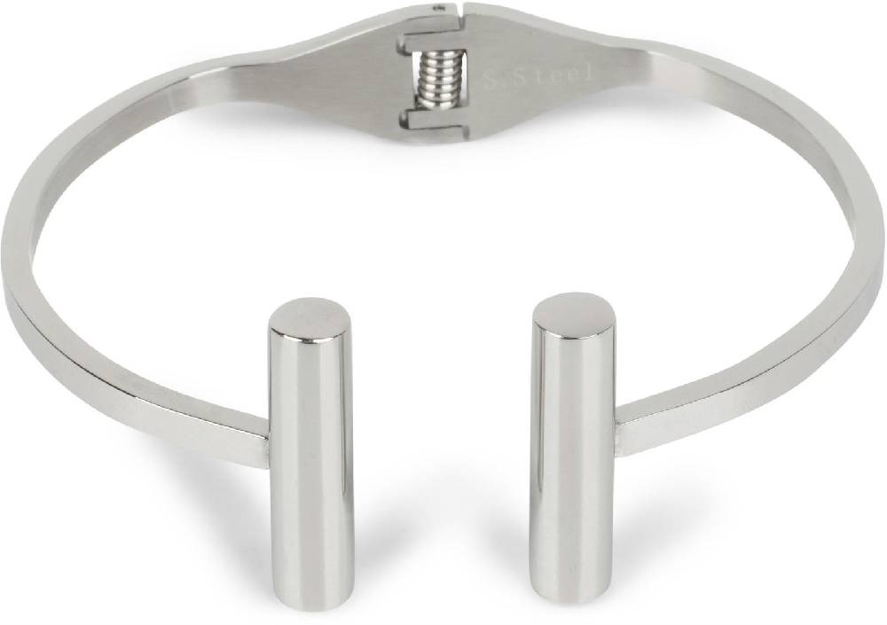 Stylebreaker Edelstahl Armreif Mit Stab Schmuck