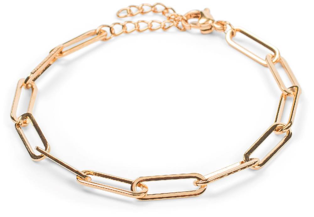 Stylebreaker Edelstahl Glieder Armkette