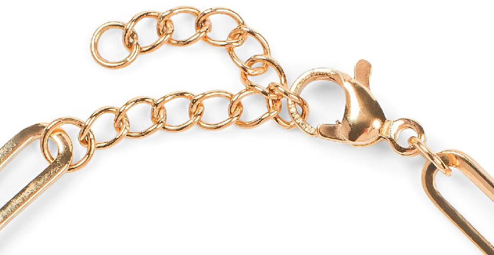 Stylebreaker Edelstahl Glieder Armkette