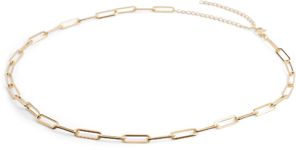 Stylebreaker Edelstahl Glieder Halskette