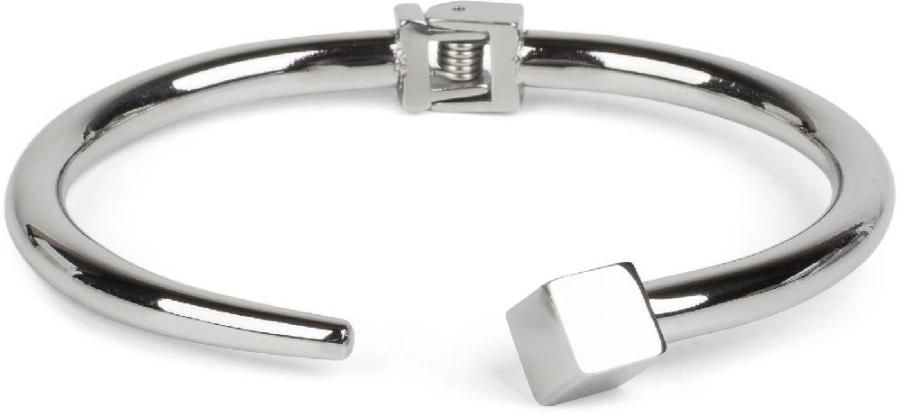 Stylebreaker Edelstahl Klapp Armband mit Würfel