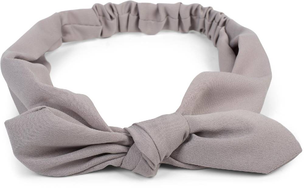 Stylebreaker Einfarbiges Haarband mit Schleife