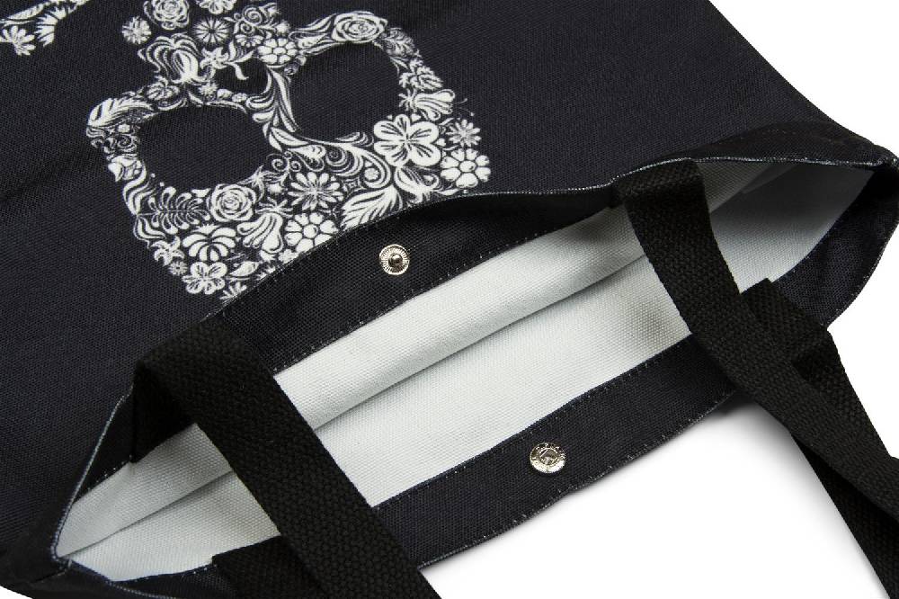 Stylebreaker Einkaufstasche Mit Totenkopf