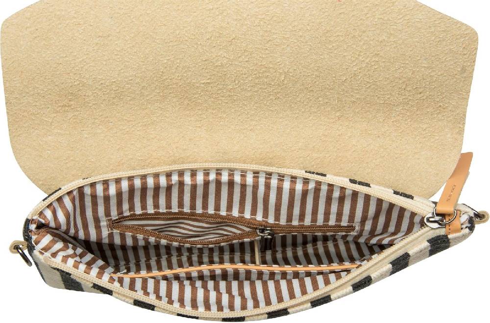 Stylebreaker Envelope Clutch Mit Streifen