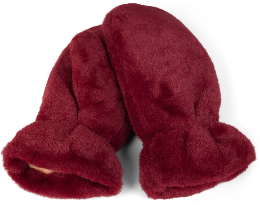 Stylebreaker Fäustlinge Aus Kunstfell Einfarbig