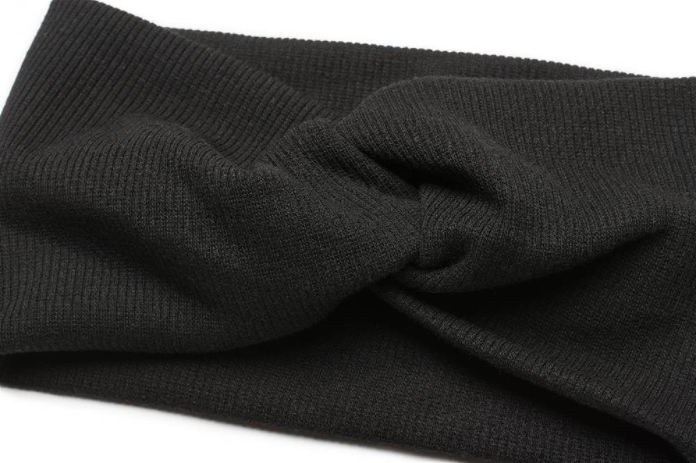 Stylebreaker Feinripp Haarband Gedreht