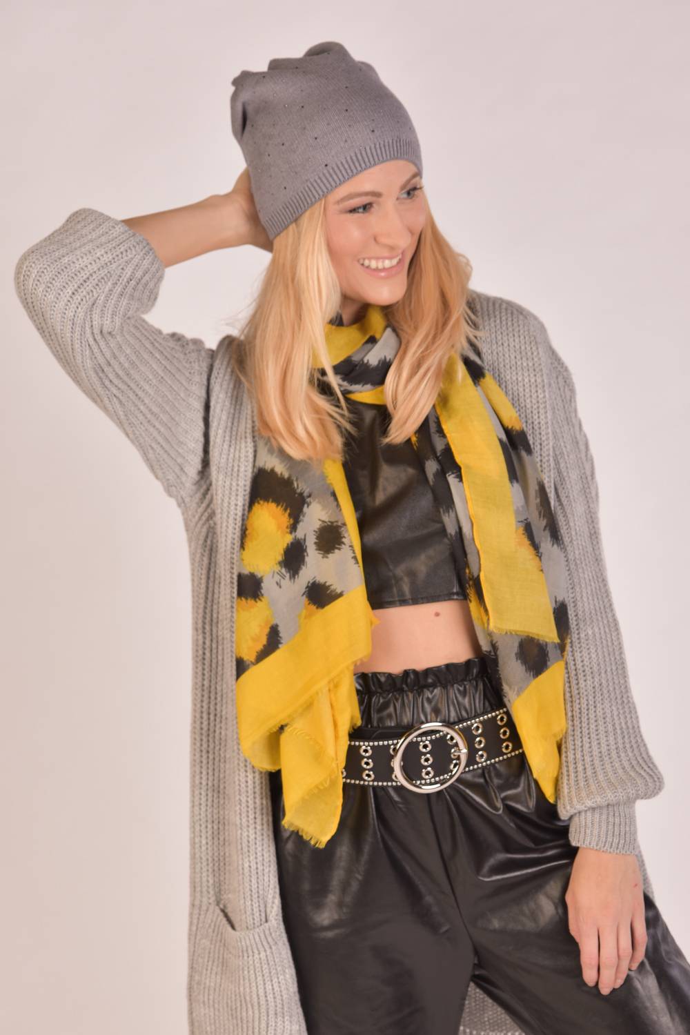 Stylebreaker Feinstrick Beanie Mit Strass