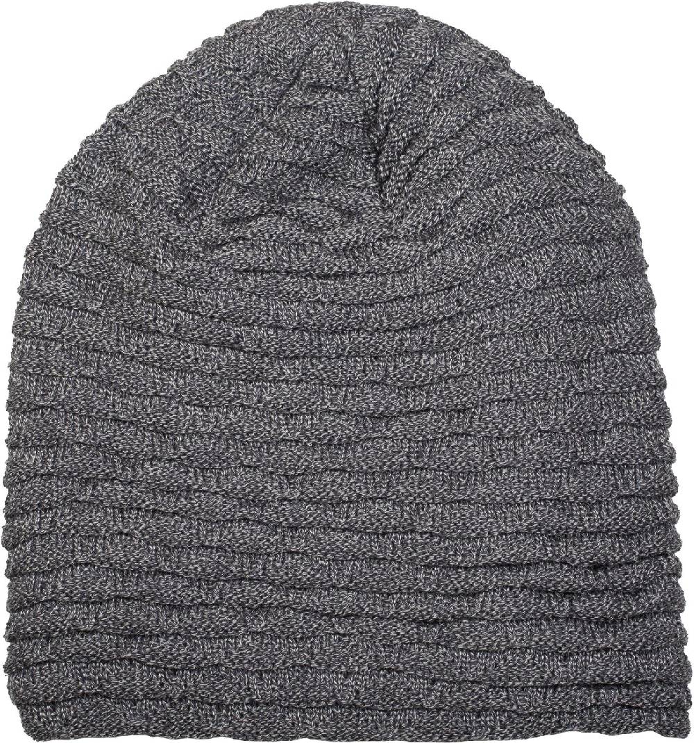 Stylebreaker Feinstrick Beanie Mit Wellen Muster