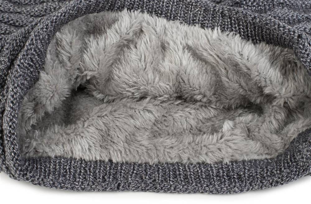 Stylebreaker Feinstrick Beanie Mit Wellen Muster