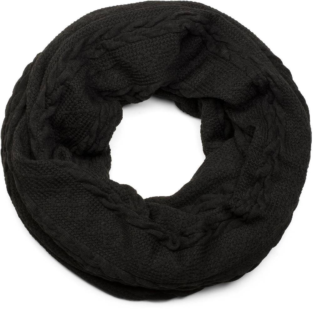 Stylebreaker Feinstrick Loop mit Zopfmuster