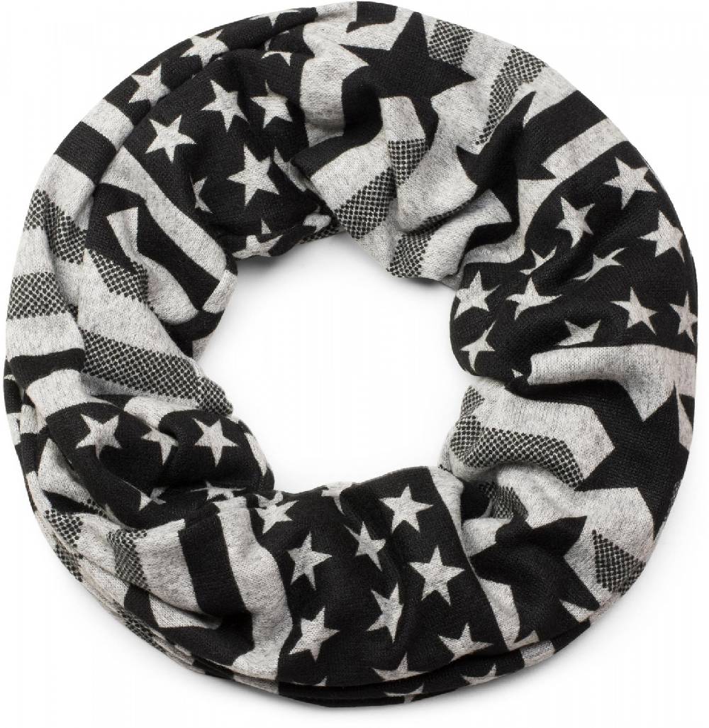 Stylebreaker Feinstrick Loop Stars and Stripes
