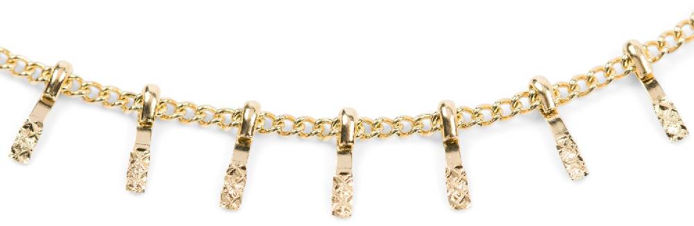 Stylebreaker Fußkettchen Mit Verzierten Anhängern