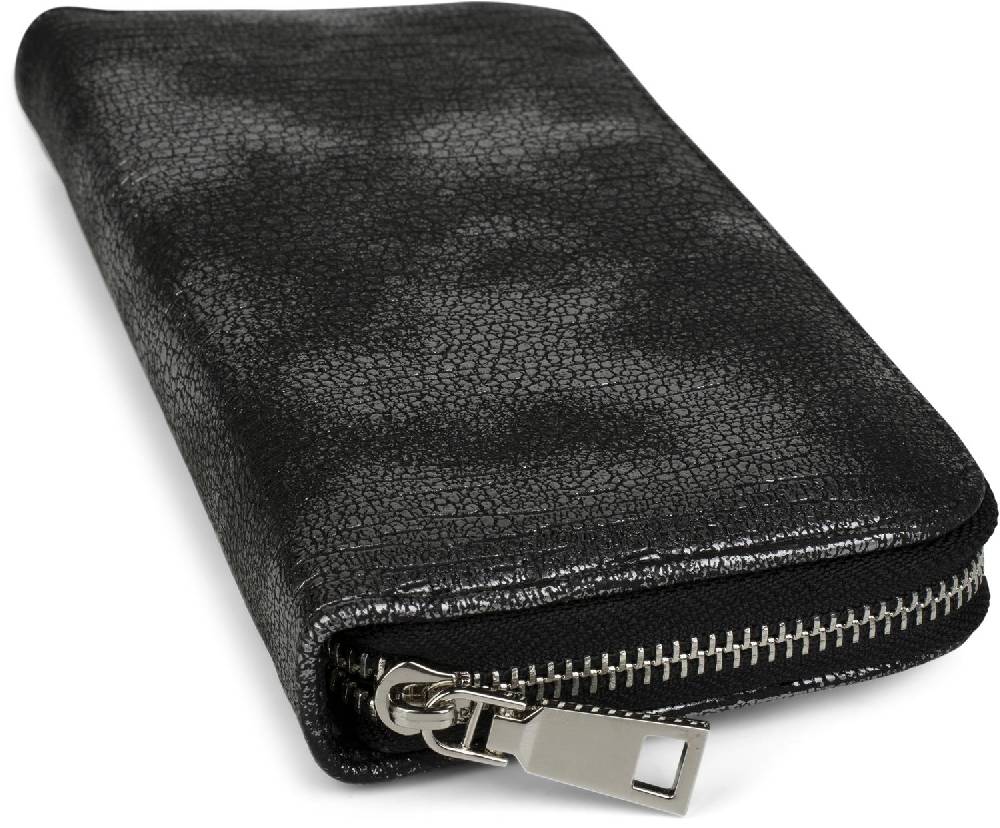 Stylebreaker Geldbörse Genarbt Antik Metallic