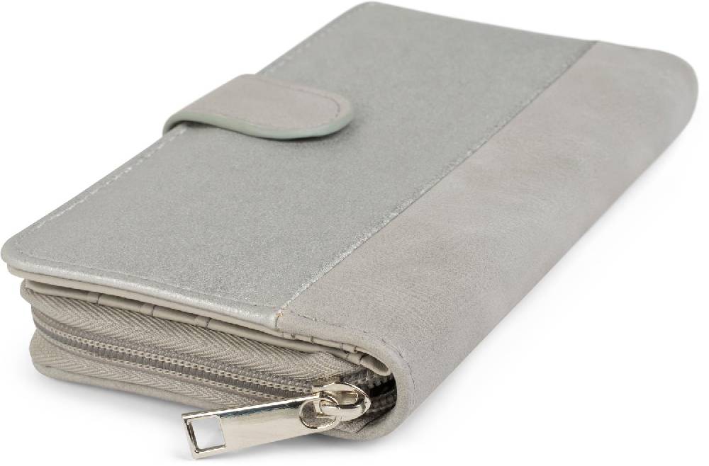 Stylebreaker Geldbörse Im 2-Tone Metallic Look