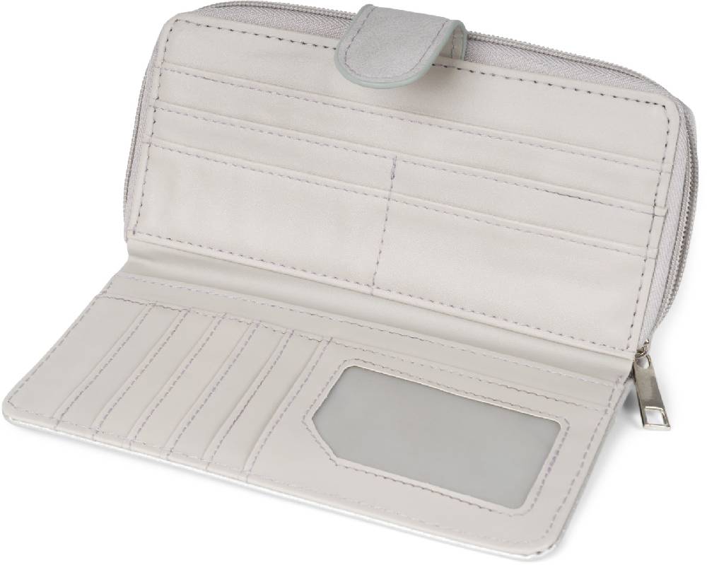 Stylebreaker Geldbörse Im 2-Tone Metallic Look