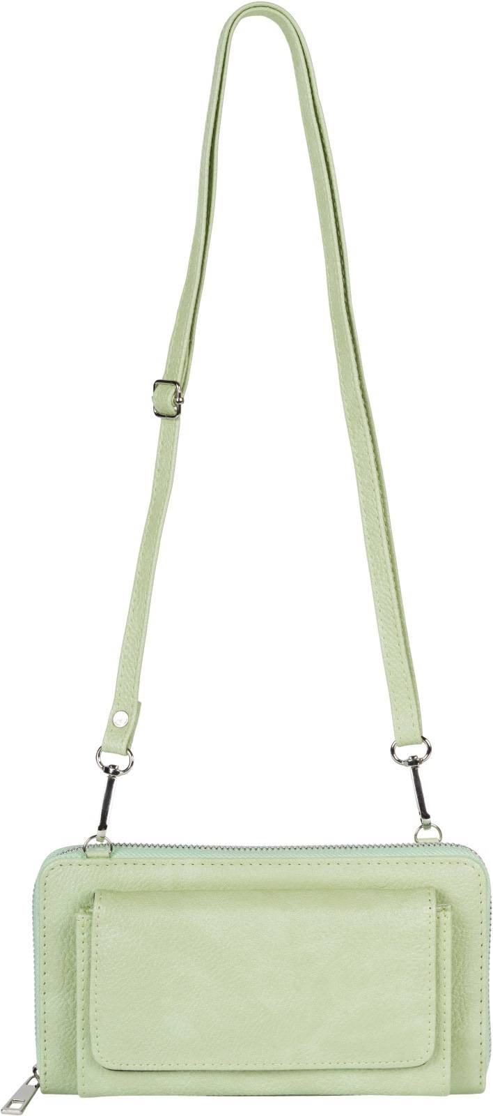 Stylebreaker Geldbörse mit Handyfach Unifarben