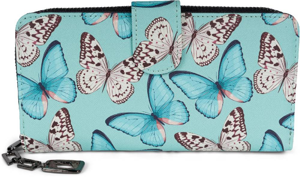 Stylebreaker Geldbörse mit Schmetterling Muster