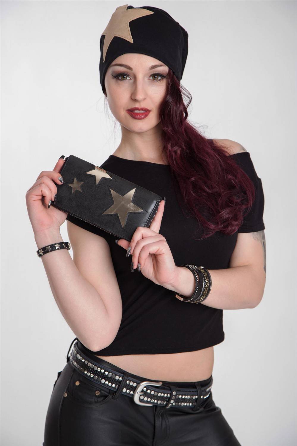 Stylebreaker Geldbörse Mit Stern Cutout Muster