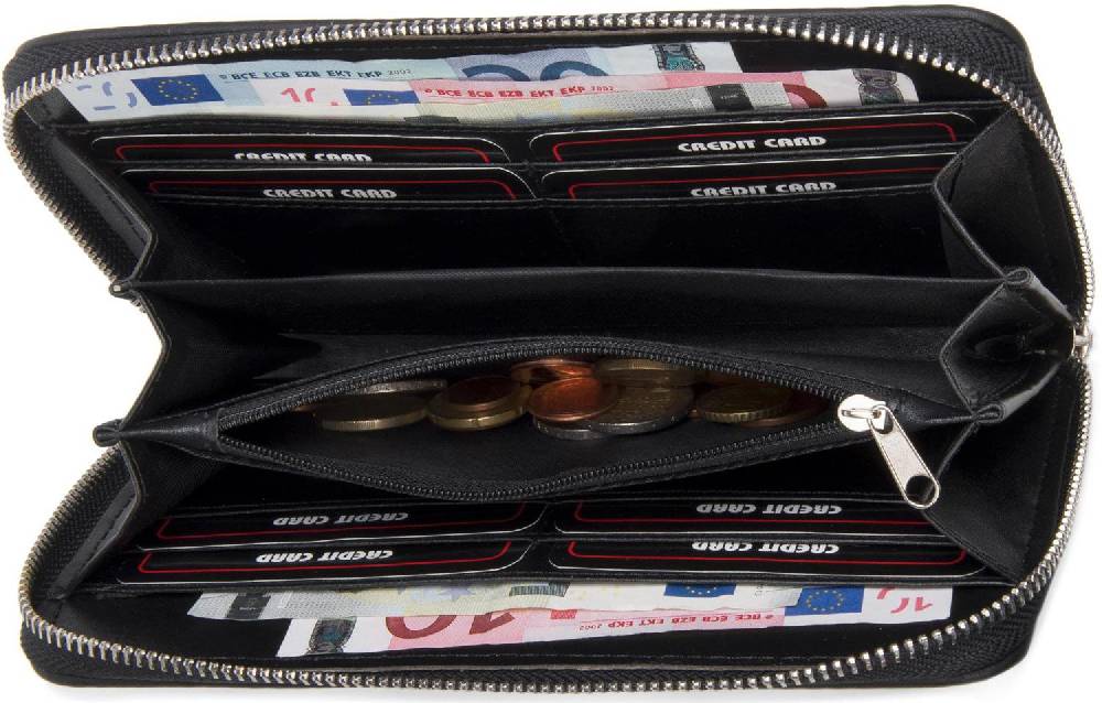 Stylebreaker Geldbörse Mit Stern Nieten Besetzt