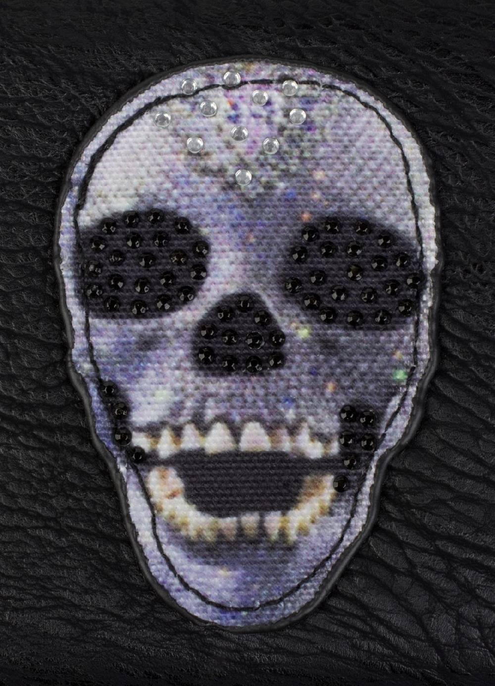 Stylebreaker Geldbörse Mit Strass Totenkopf