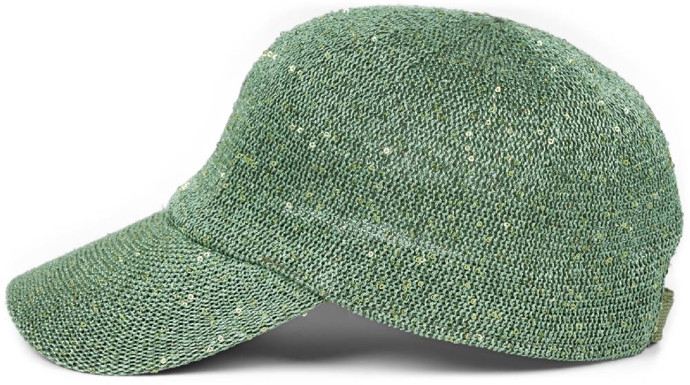 Stylebreaker Gewebtes Baseball Cap Pailletten