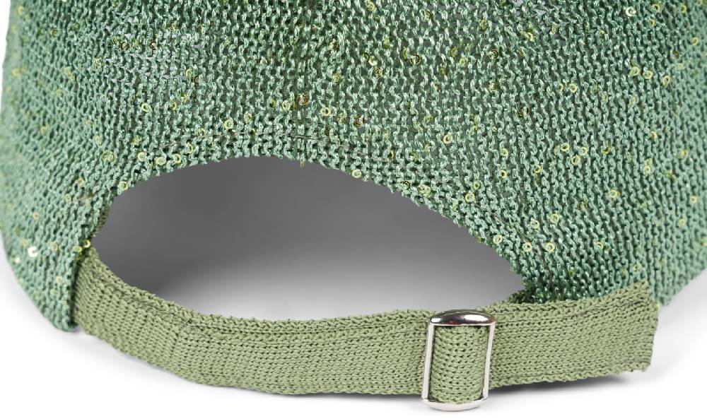 Stylebreaker Gewebtes Baseball Cap Pailletten