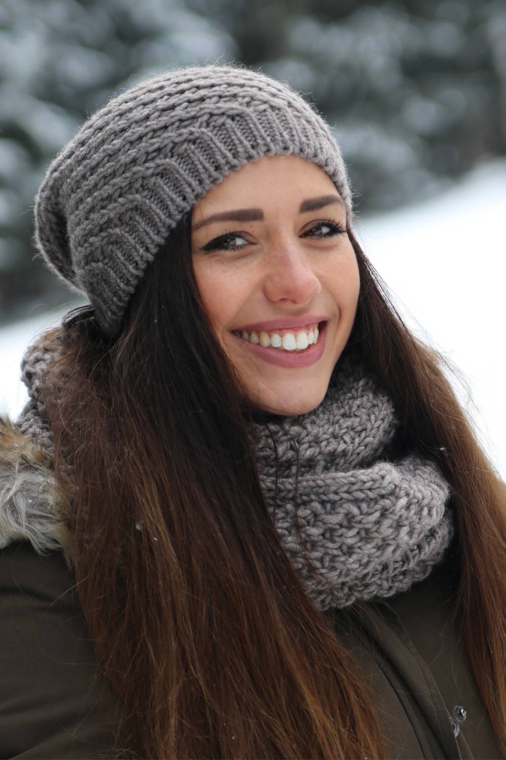 Stylebreaker Grobstrick Beanie Mütze