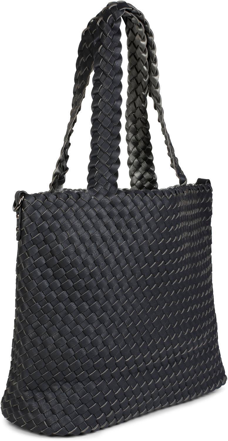 Stylebreaker Große XXL Wendetasche Geflochten