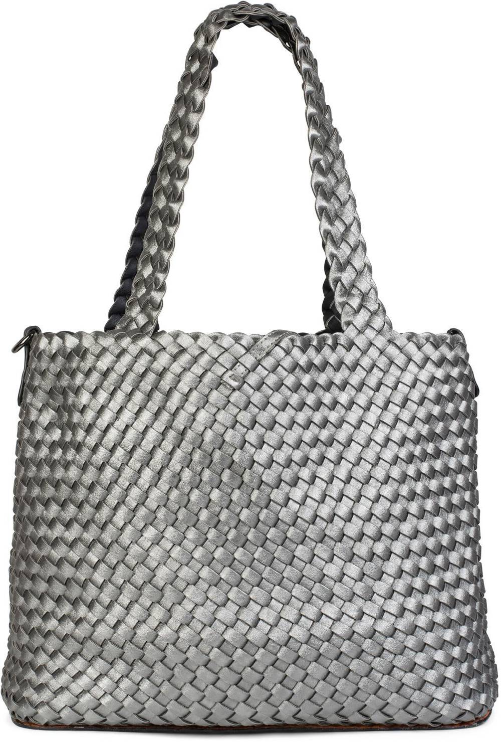 Stylebreaker Große XXL Wendetasche Geflochten