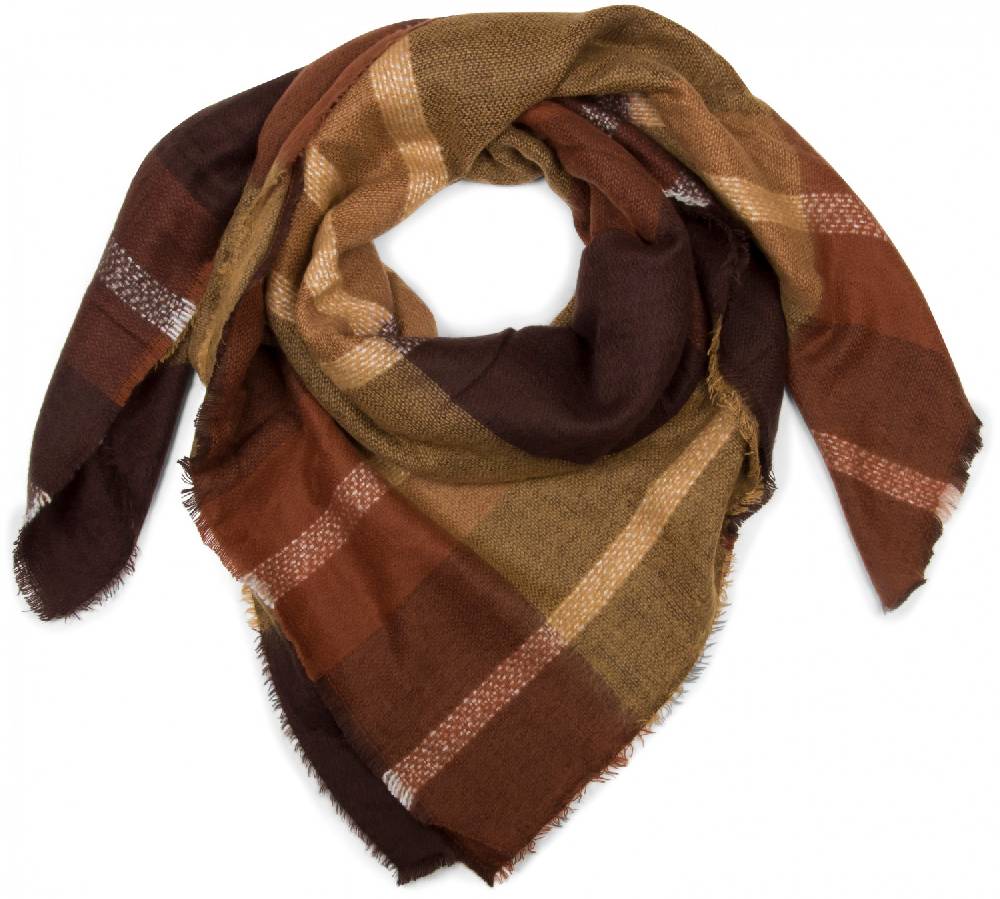 Stylebreaker Großer karierter XXL Deckenschal