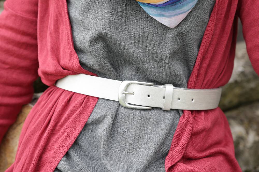 Stylebreaker Gürtel In Pinselstrich Optik