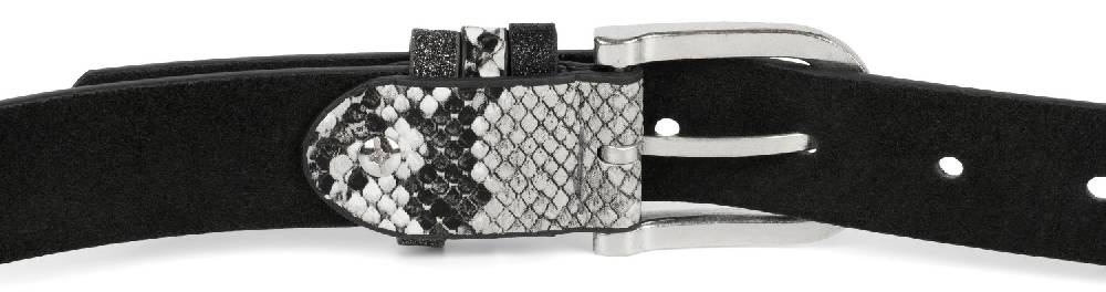 Stylebreaker Gürtel Mit Glitzer An Der Schlaufe