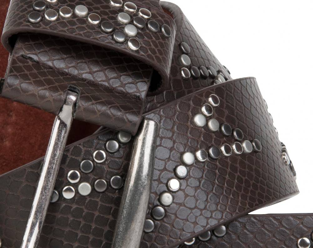 Stylebreaker Gürtel Mit Nieten In Sternform