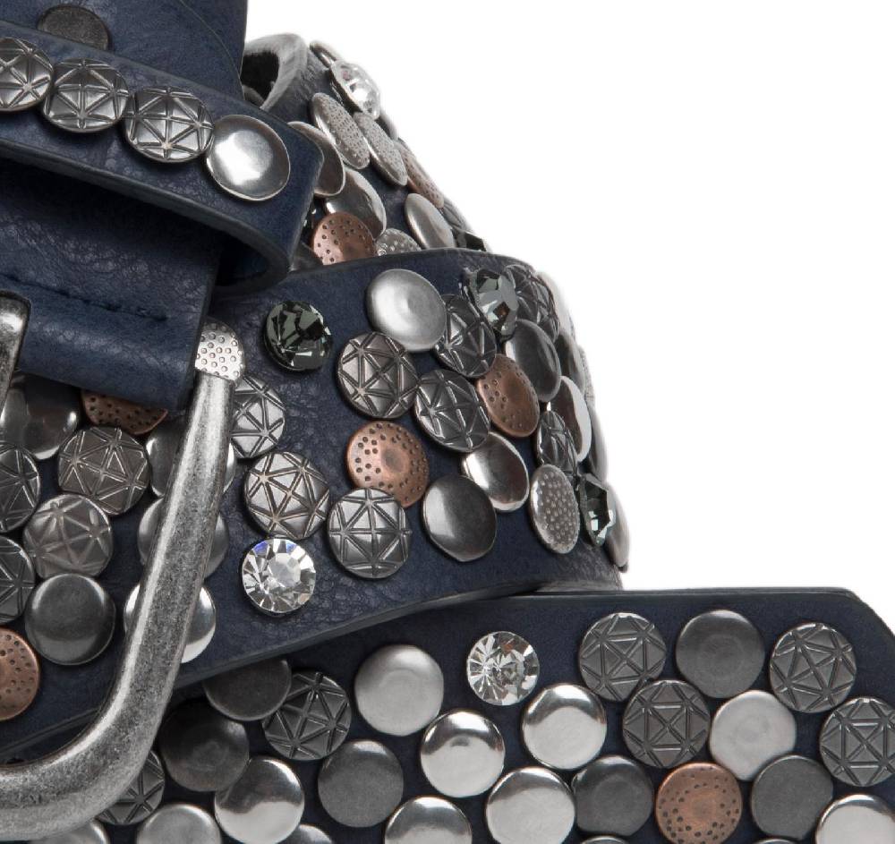 Stylebreaker Gürtel Mit Nieten Und Strass