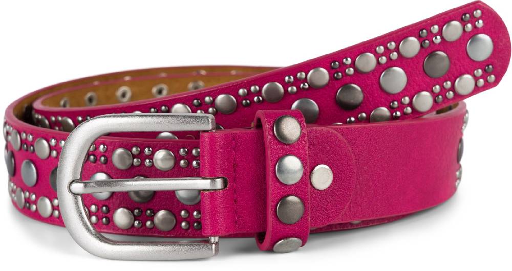 Stylebreaker Gürtel Mit Runden Nieten