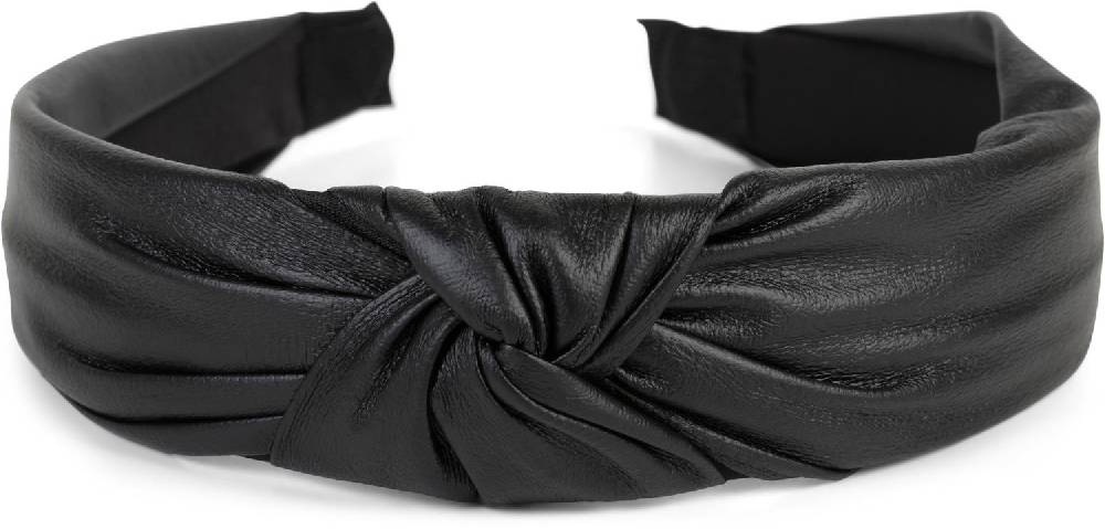 Stylebreaker Haarreif In Kunstleder Optik