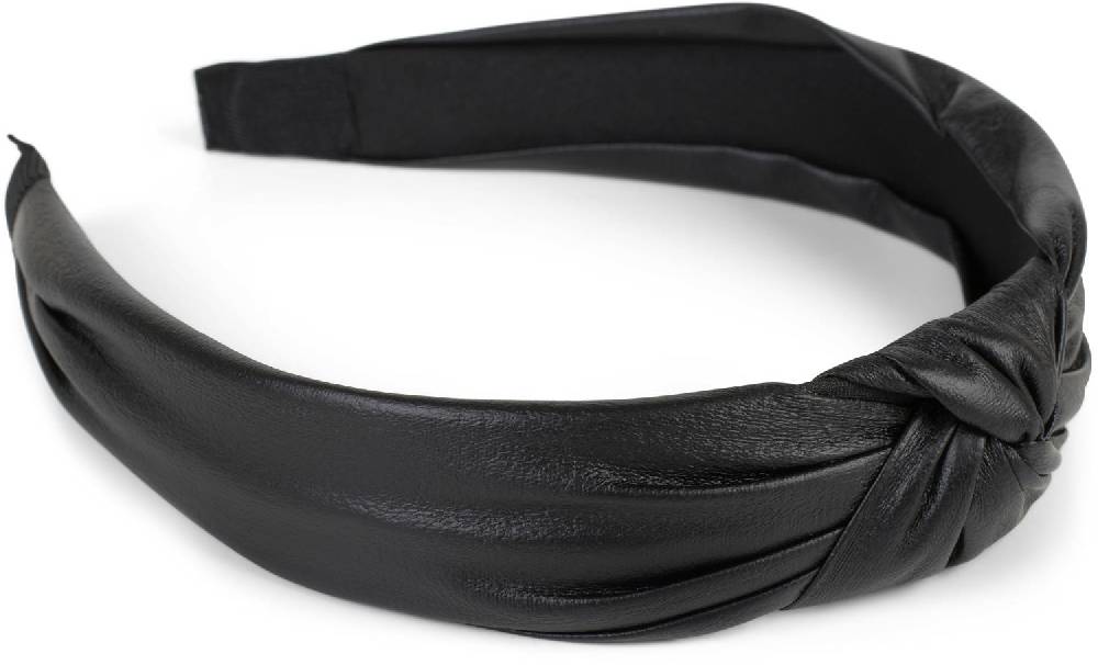 Stylebreaker Haarreif In Kunstleder Optik