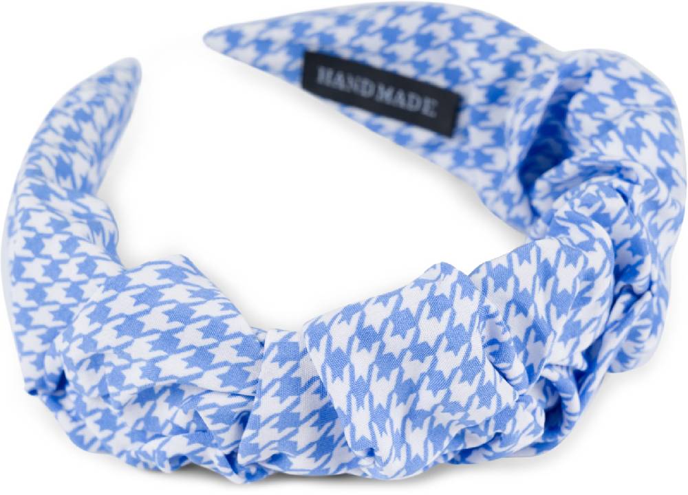 Stylebreaker Haarreif mit Hahnentritt Muster