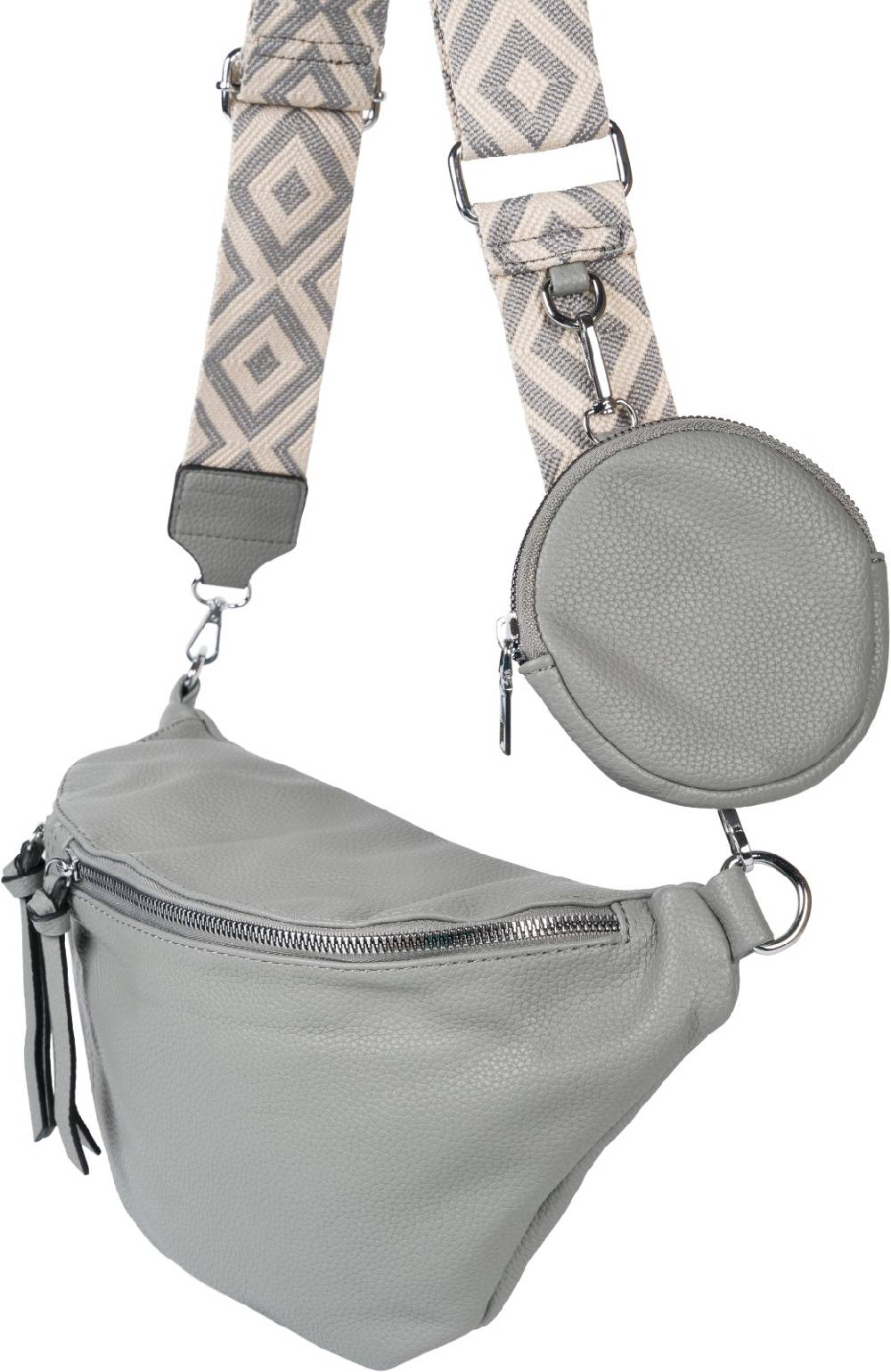 Stylebreaker Halbmond Crossbody Bag Set 3-Teilig