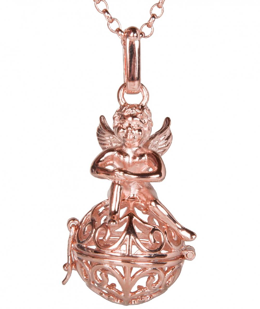 Stylebreaker Halskette Engelsklingel mit Engelchen