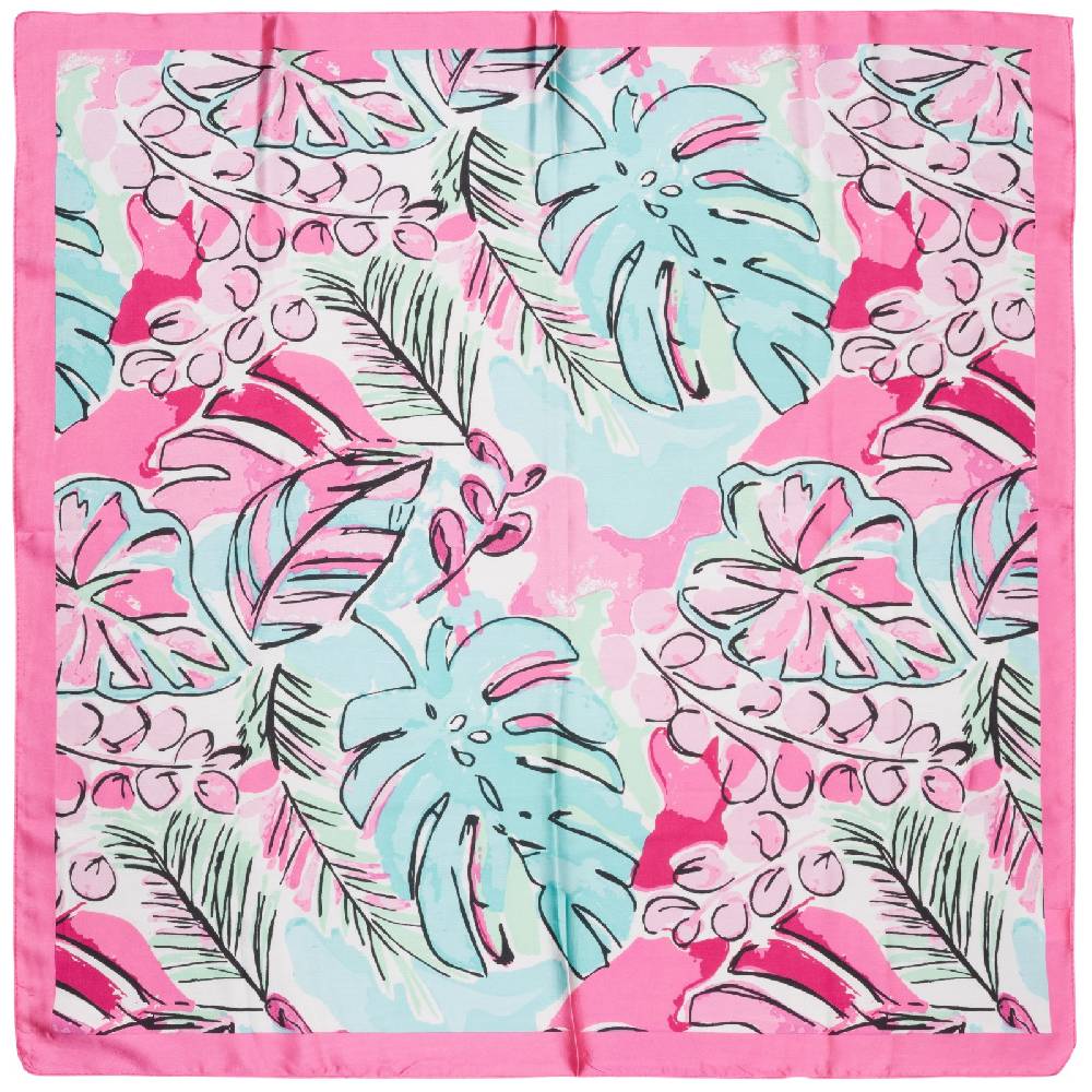 Stylebreaker Halstuch Palmen Muster Popart Style